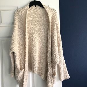 Soft Popcorn cream cardigan